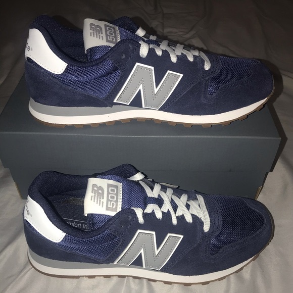 new balance 500 navy